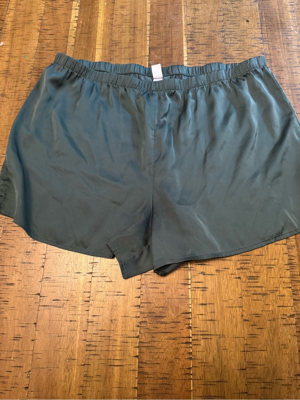 Target Women's Olive Silky Relaxed Sleep Shorts